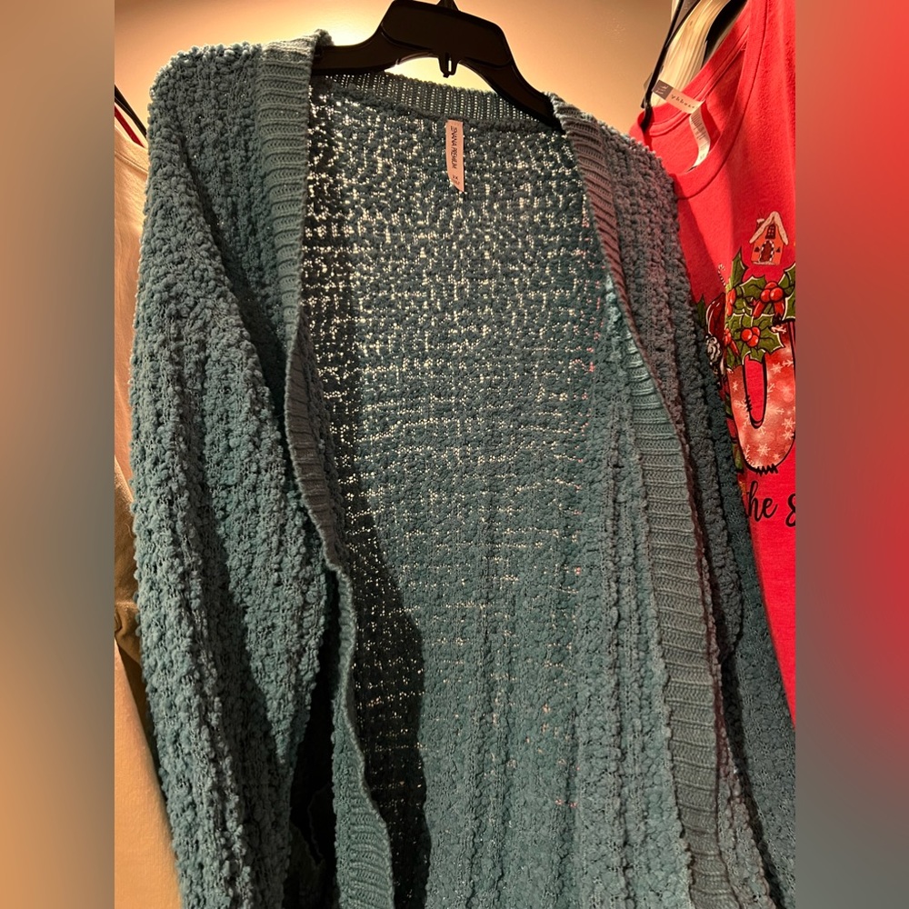 Popcorn cardigan